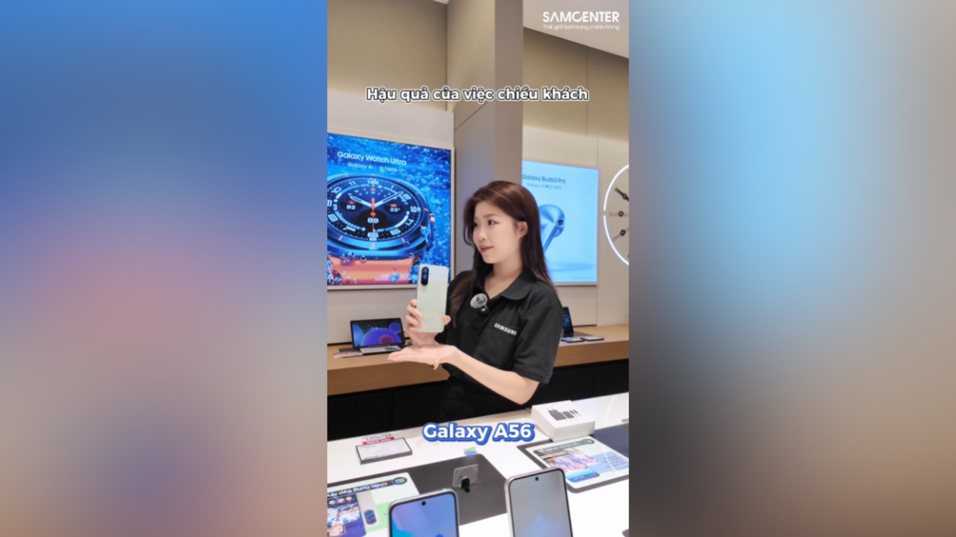 Hình ảnh cho danh mục Galaxy A56 Giá Chỉ Từ 9 Triệu – Ưu Đãi Quá Mạnh Tại SamCenter!